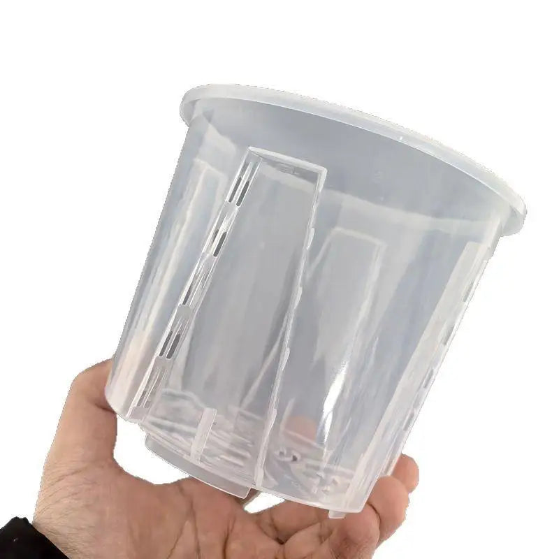 Clear Breathable Orchid Planter Pot with Drainage & Root Control Orchid Planter Pot Nixie