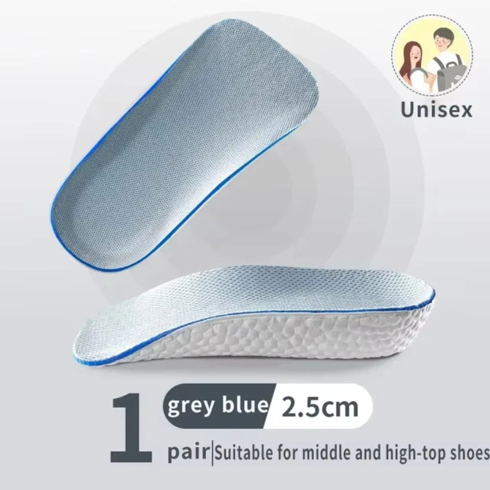 Height Increase Insoles EVA Heel Lift Pads 1.5–3.5cm Boost Height Increase Insoles Nixie 2.5cm