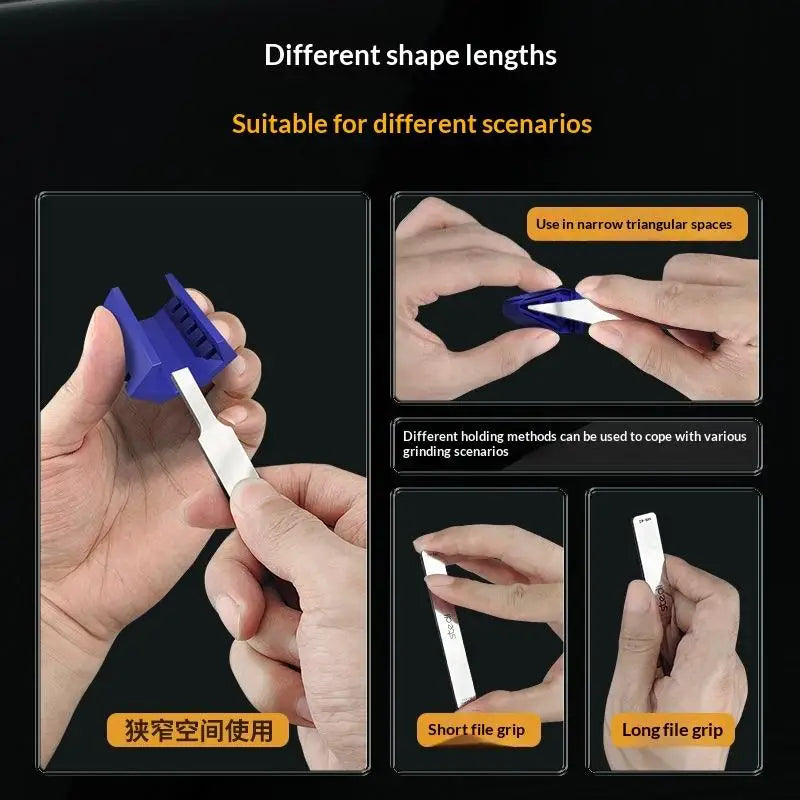 Ultra Fine Glass File – Washable Model Polishing & Nub Removal Tool Model Polishing File Nixie