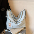 Large Capacity Women's Shoulder Crossbody Bag – Casual Commuter Crossbody Shoulder Bag Nixie Blue