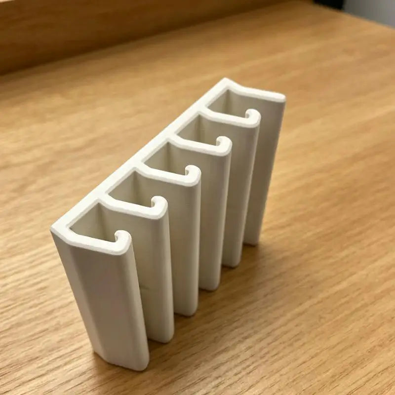 Under Cabinet Food Container Organizer – 4 Slots Drill-Free