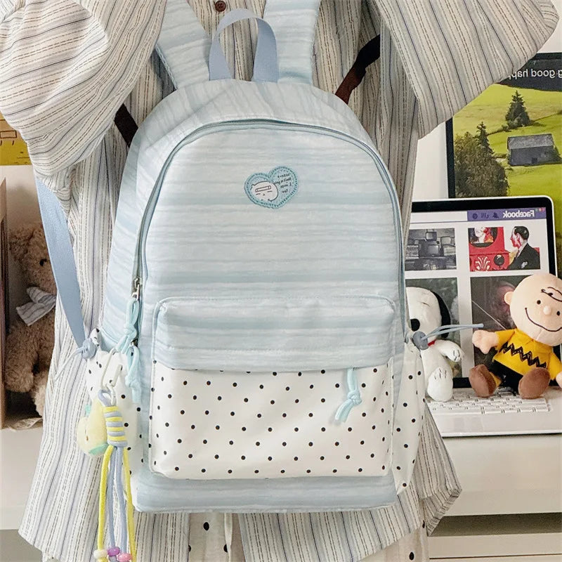Korean Style Lightweight School Backpack for Girls 20-35L School Backpack Nixie