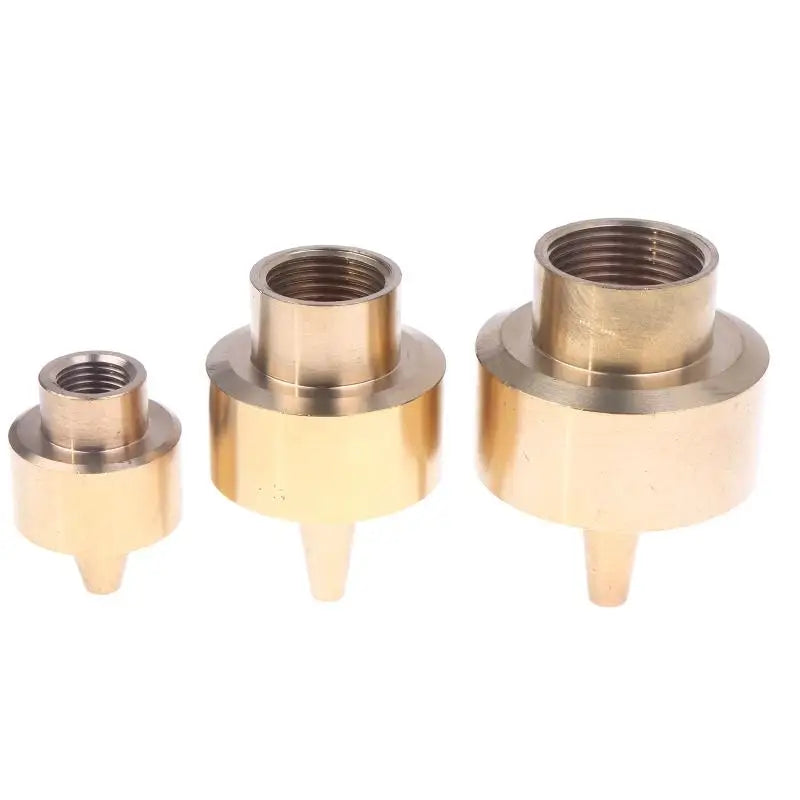 Brass Fountain Nozzle 1/4" 1/2" 3/4" Column Spray Head for Ponds Fountain Spray Nozzle Nixie