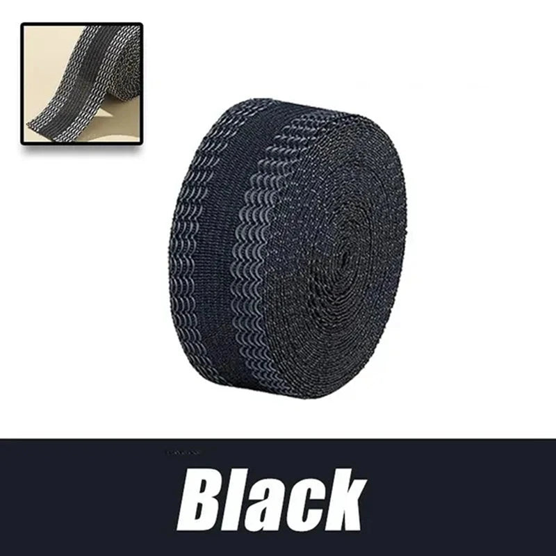 Iron-On Hem Tape – No-Sew Fabric Fusion Tape for Jeans Iron-On Hem Tape Nixie Black 3M