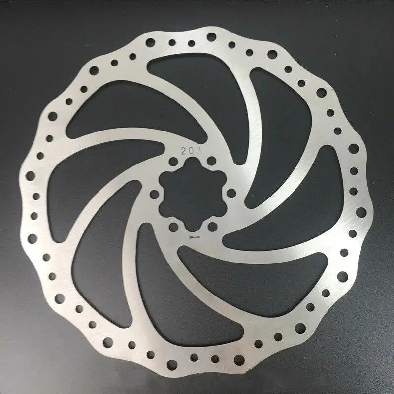 ZOOM MTB Disc Brake Rotor 140-203mm 6-Bolt Stainless Steel