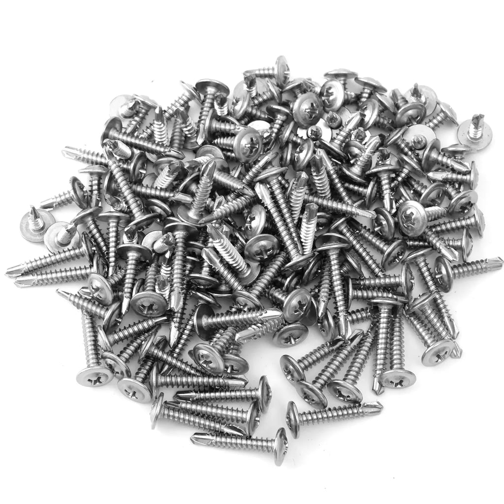 M4.2 #8 410 Stainless Steel Self-Tapping Drill Screws 50-99 Pcs Self-Tapping Screws Nixie