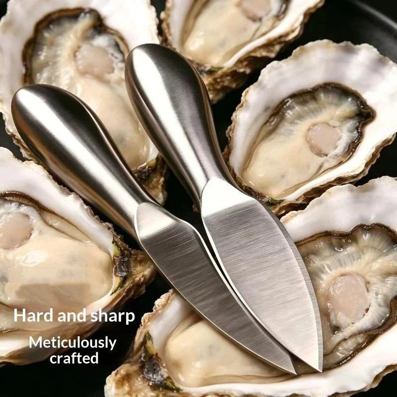 Oyster Shucking Knife – Stainless Steel, Non-Slip Handle Oyster Shucking Knife Nixie