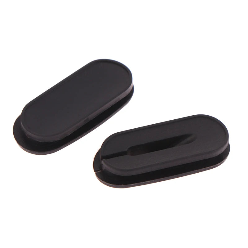 Bicycle Carbon Frame Rubber Cable Plug & Derailleur Stopper 2pc