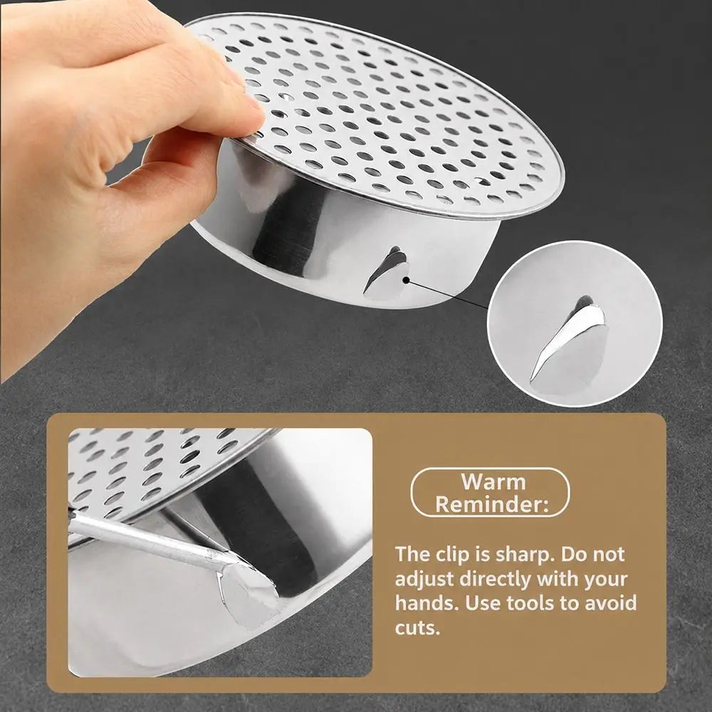 304 Stainless Steel Round Gutter Guard Drain Mesh Cover Gutter Guard Drain Cover Nixie