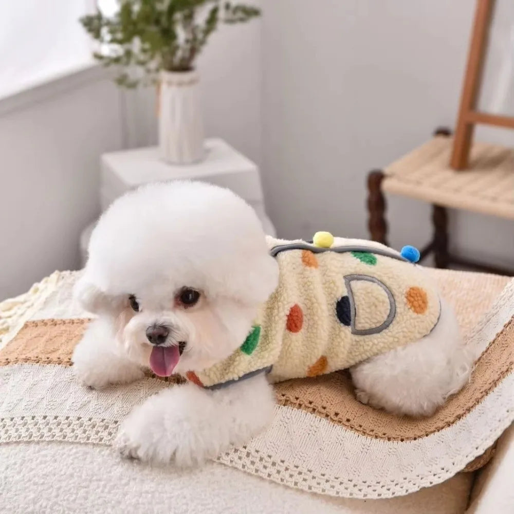 Warm Lamb Wool Dog Vest Coat XS–6XL | Puppy Winter Clothes Dog Vest Coat Nixie