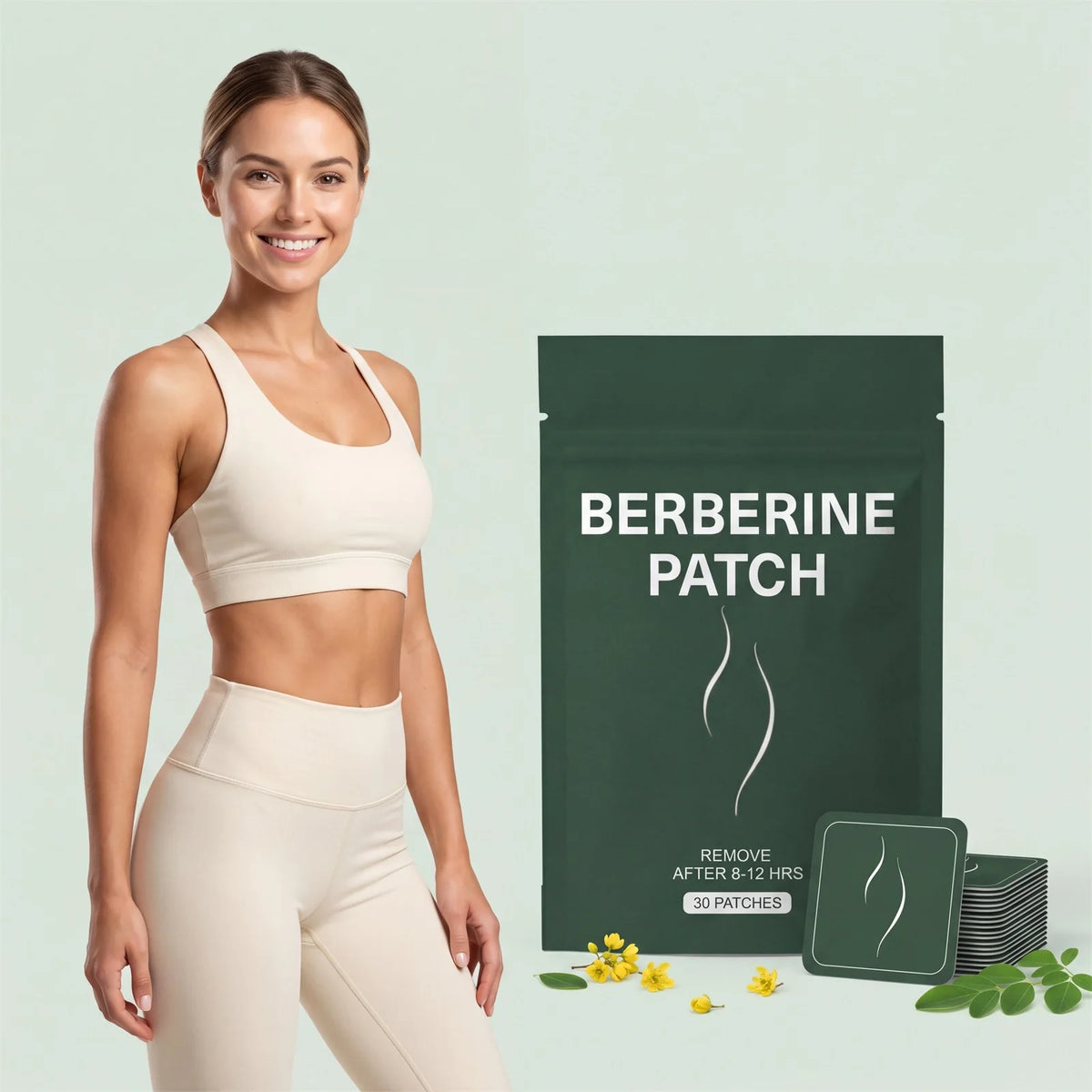OceAura Berberine Body Patches – Energy & Wellness Support Wellness Body Patch Nixie