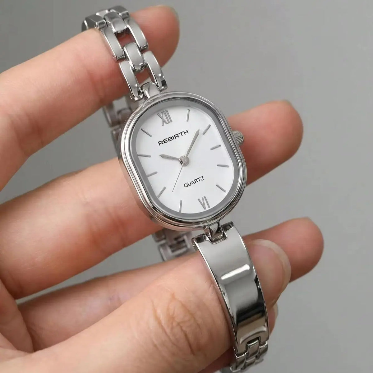 REBIRTH Women's Minimalist Quartz Watch – Casual Daily Wear Women's Quartz Watch Nixie