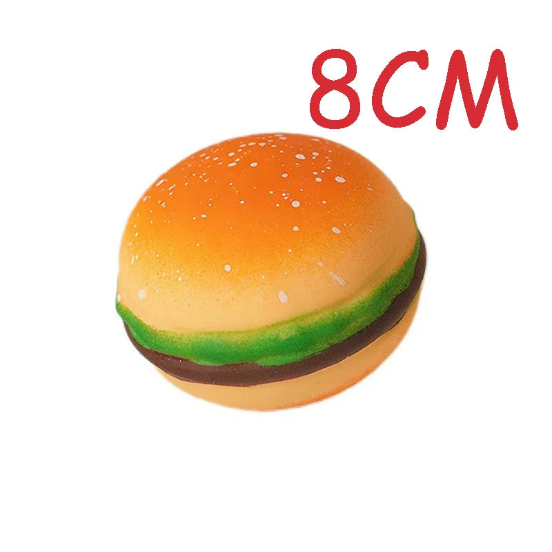 Squishy Hamburger Fidget Toy – Soft Slow Rebound Squeeze Fun