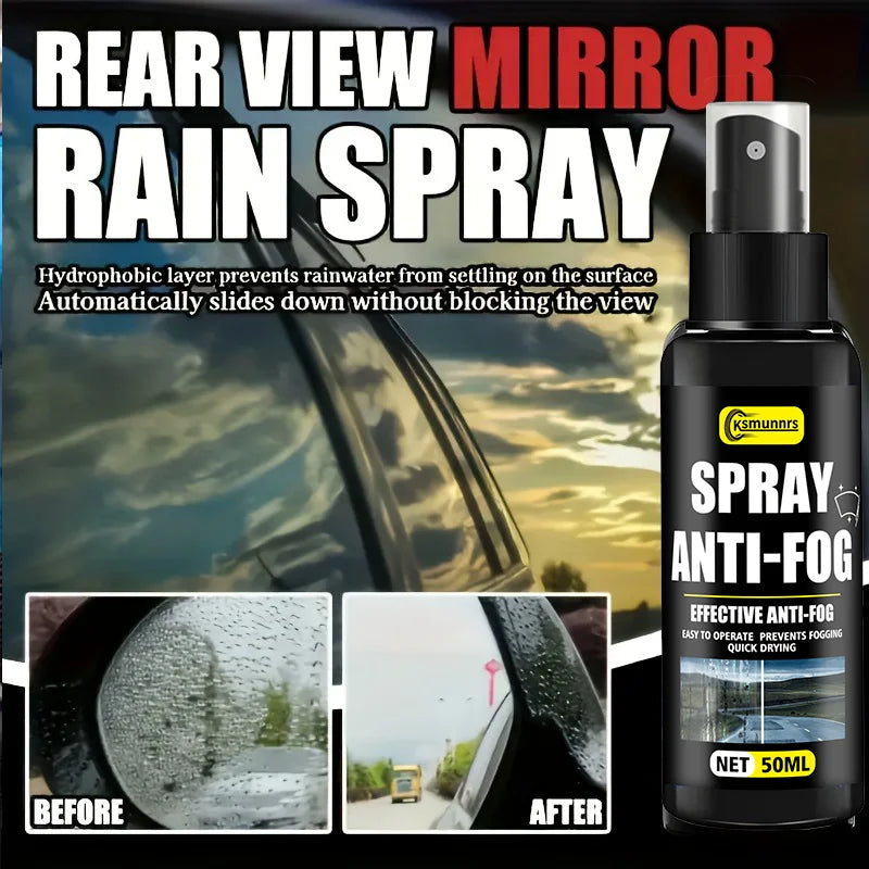Motorcycle Helmet Anti-Fog Spray | Durable Nano Coating Helmet Anti-Fog Spray Nixie