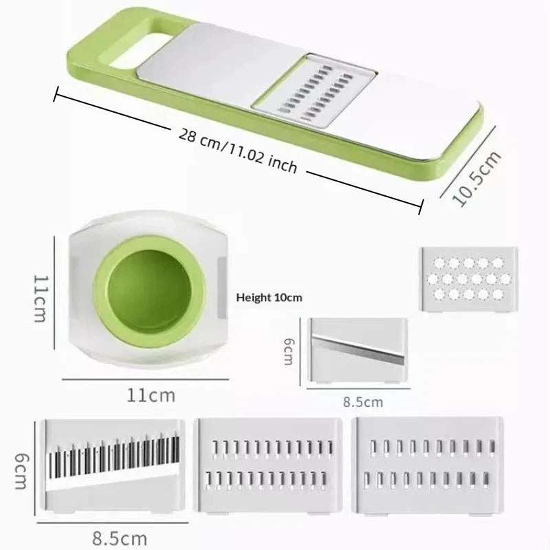 Multifunctional Vegetable Grater & Shredder | Kitchen Slicer Vegetable Grater Slicer Nixie onesize