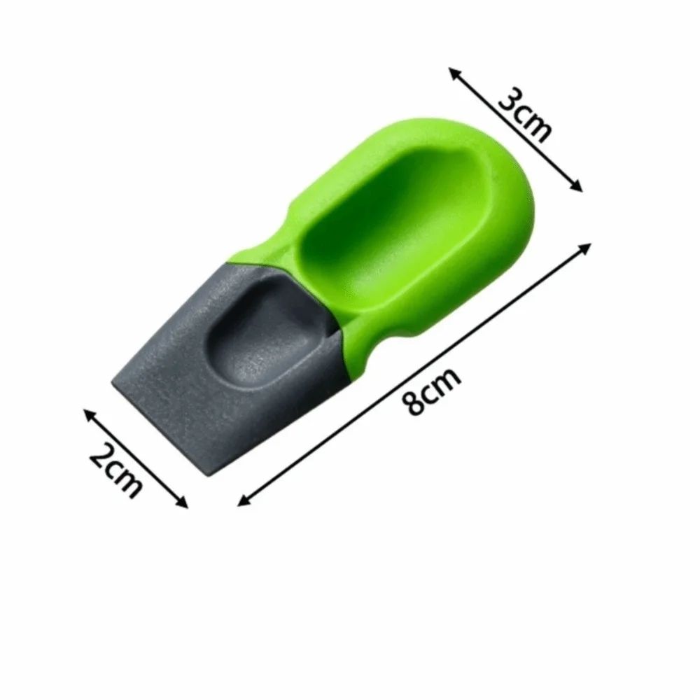 Silicone Thumb Scraper Non-Scratch Kitchen Cleaning Spatula Kitchen Cleaning Scraper Nixie