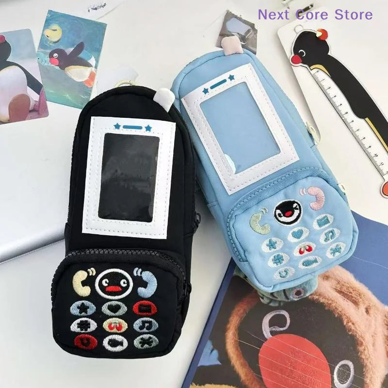 Kawaii Penguin Pencil Case Large Capacity Stationery Pouch Pencil Case Pouch Nixie