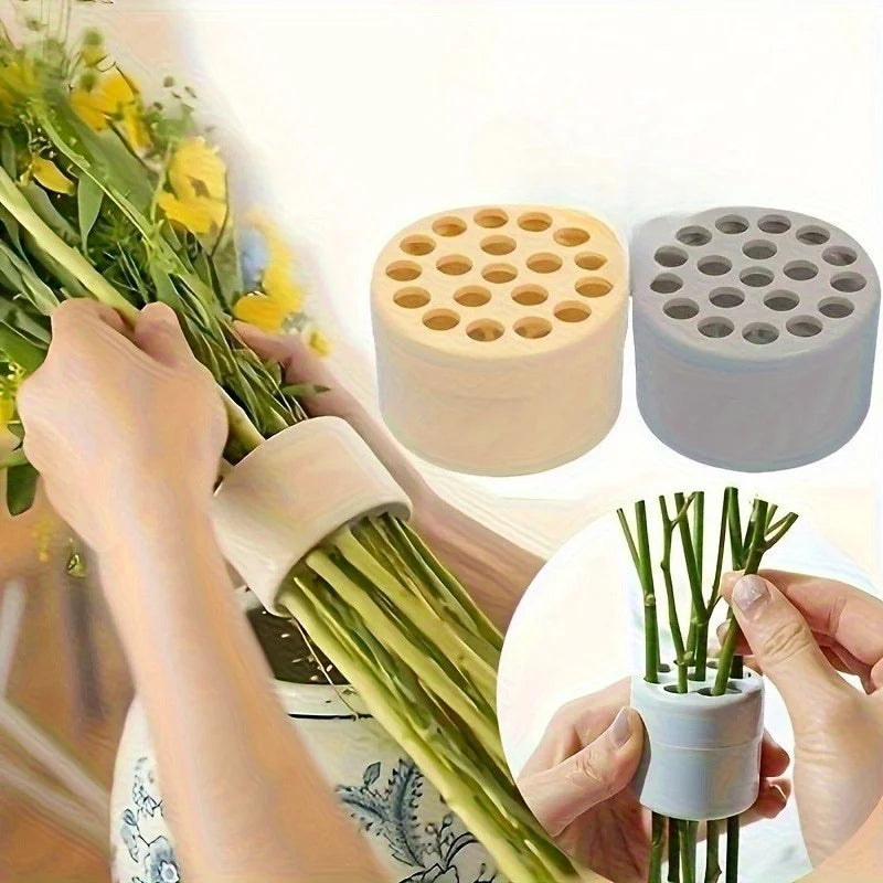 Spiral Stem Holder for Vase – Ikebana Floral Arranger