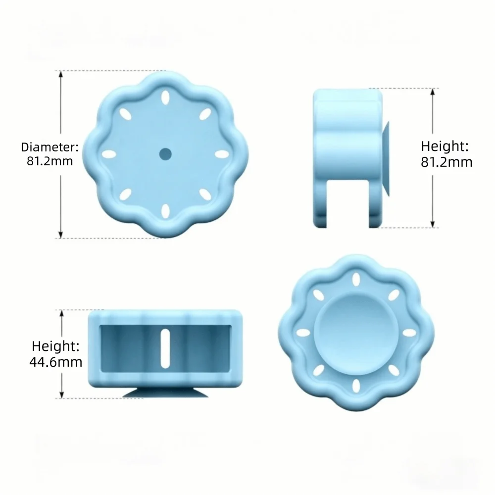 Silicone Hanging Fragrance Box – Flower Shape, Reusable Fragrance Holder Nixie