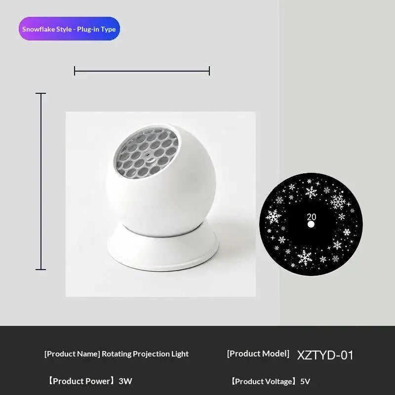 Halloween LED Projector Light – Pumpkin Ghost Star Patterns