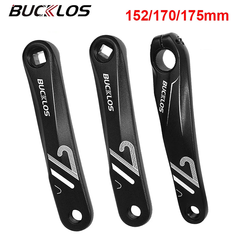 BUCKLOS 152/170/175mm Aluminum Alloy Bike Crank Arms Bicycle Crank Arms Nixie