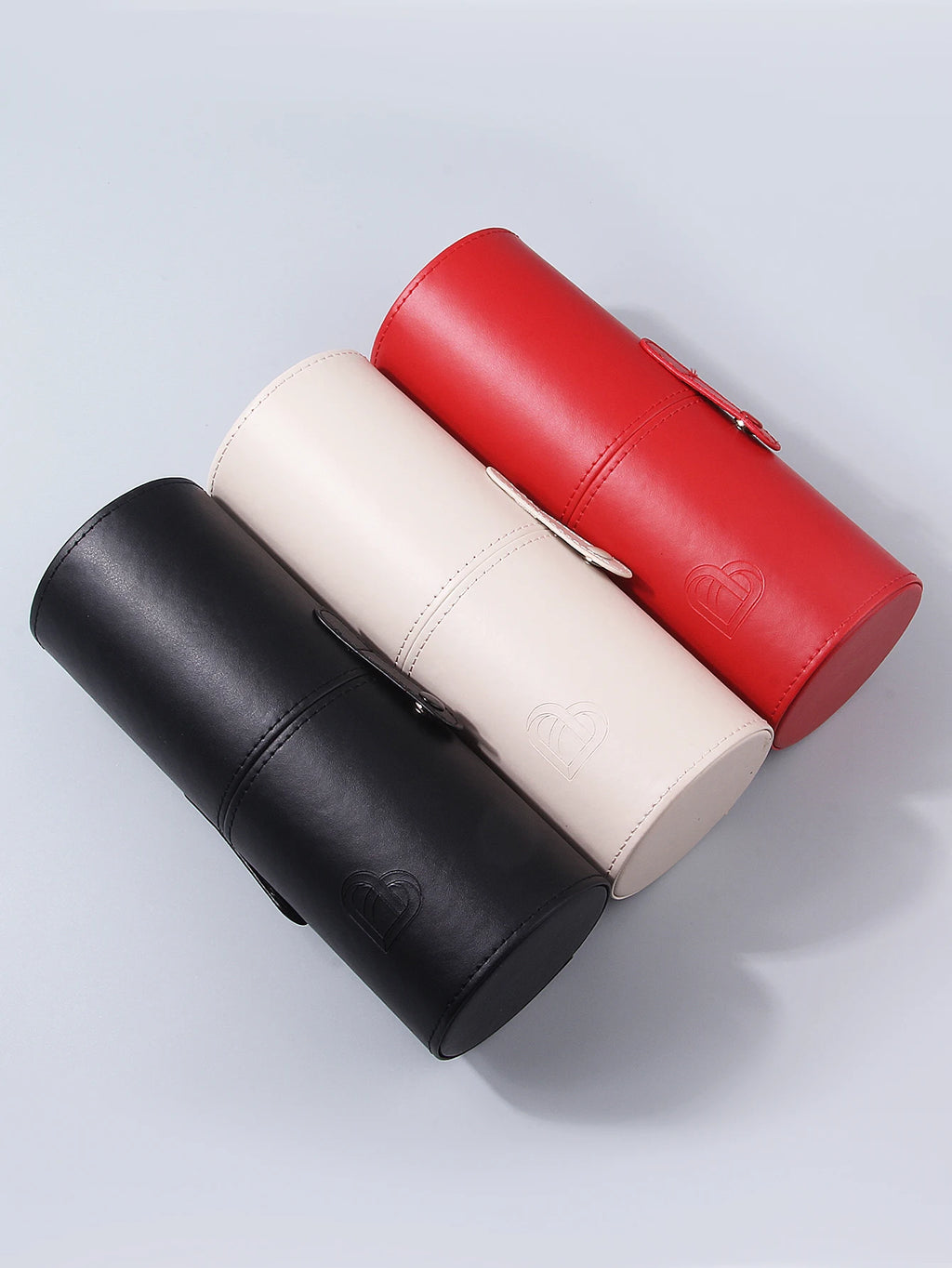 PU Leather Makeup Brush Holder – Large-Capacity Storage Bucket Makeup Brush Holder Nixie