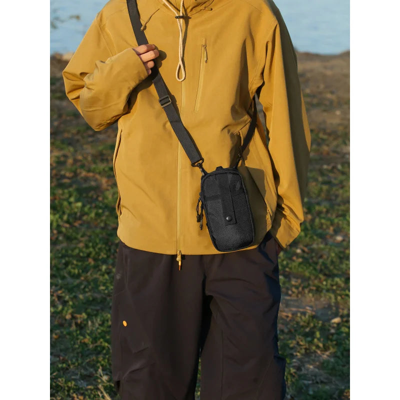 Men's Crossbody Shoulder Bag – Waterproof Lightweight Mini Bag