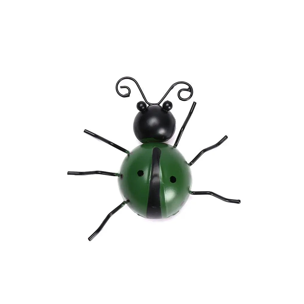 3D Metal Ladybug Wall Art – Rustic Farmhouse Garden Decor