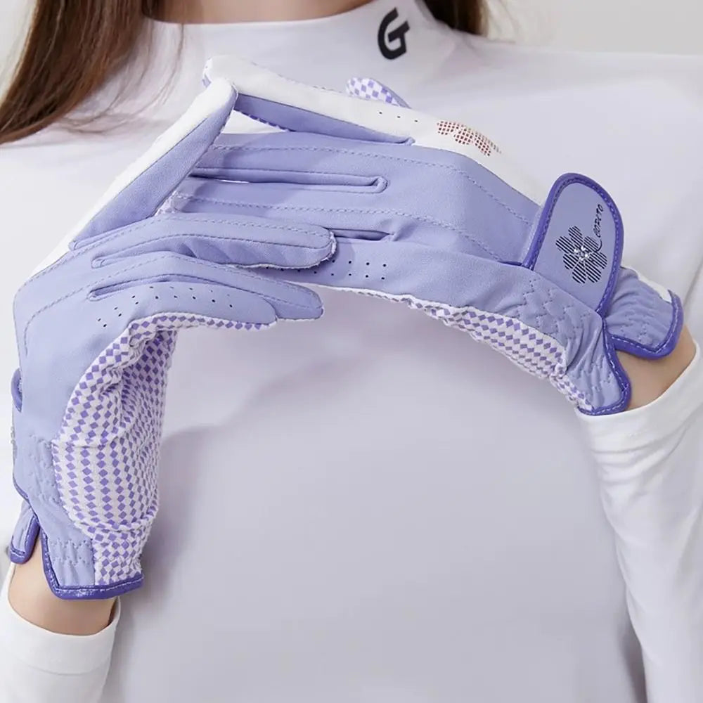 Women's Anti-Slip Golf Gloves – Enhanced Grip & Breathable PU Golf Gloves Nixie