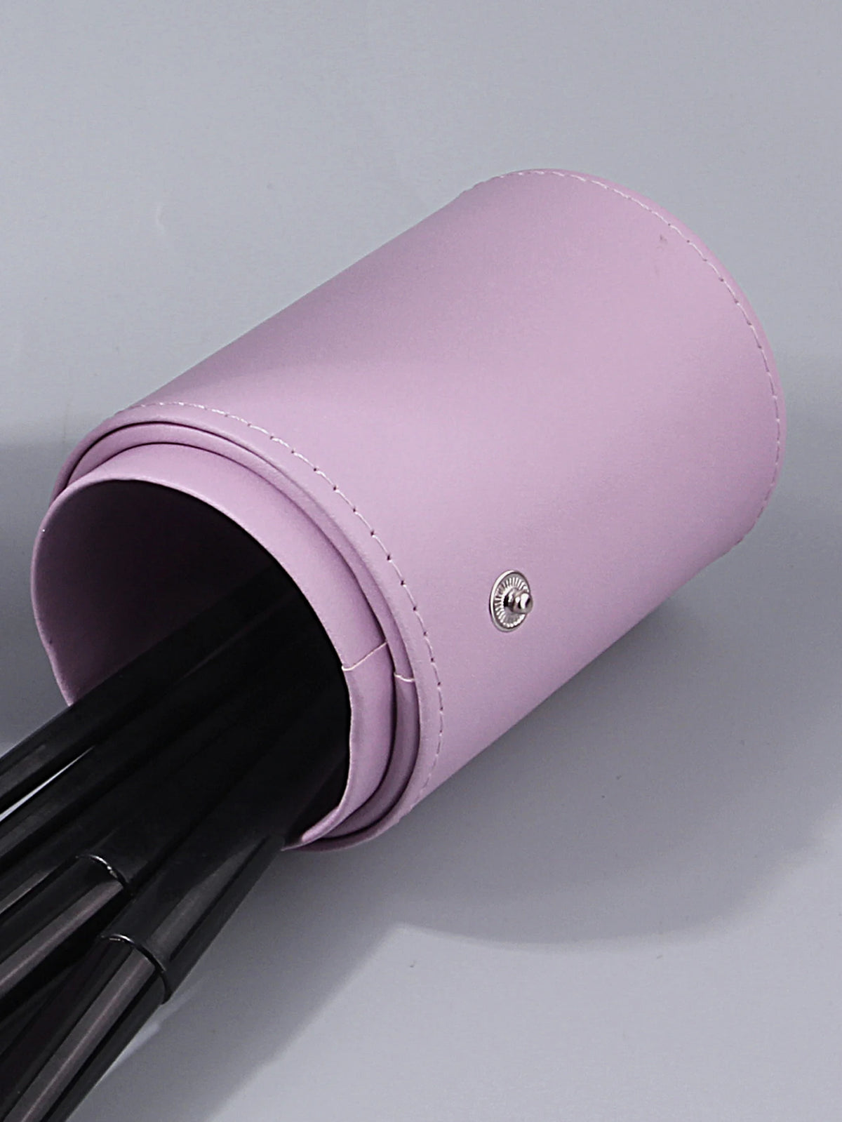PU Leather Makeup Brush Holder – Large Capacity Organizer Makeup Brush Holder Nixie