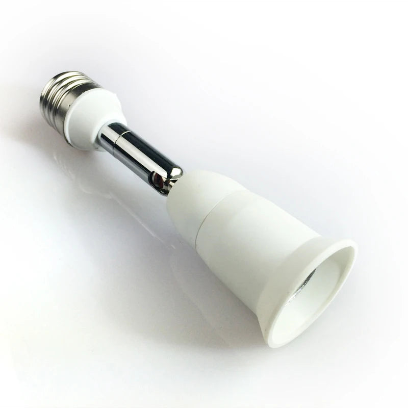 Flexible E27/E26 Bulb Socket Extender & Position Holder