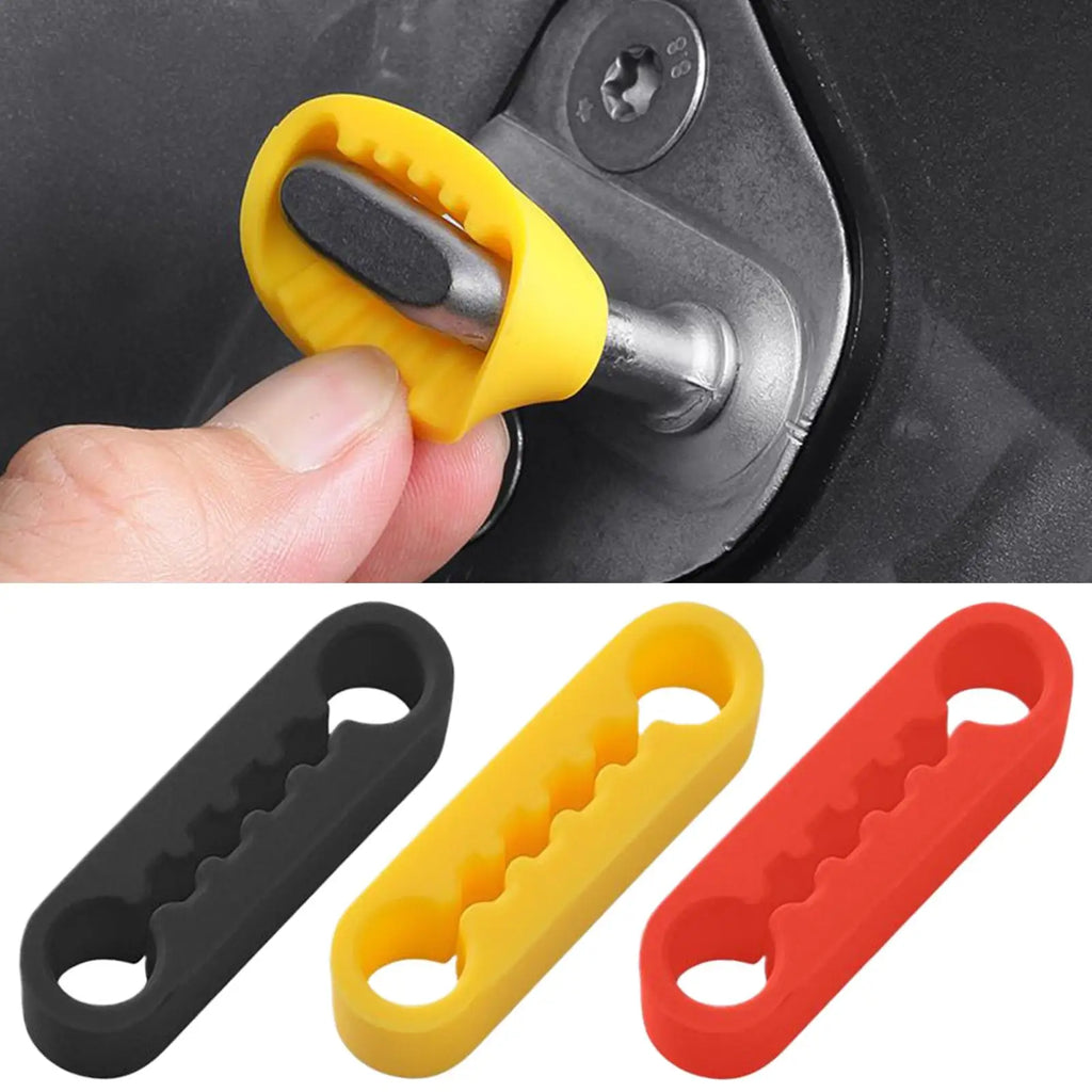 4-Pack Silicone Car Door Damper Cushion Pads – Easy Install Car Door Damper Nixie