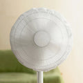 Waterproof Floor Fan Dust Cover | Universal Fit up to 45cm Fan Dust Cover Nixie WHITE