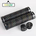 BUCKLOS MTB Lock-On Bike Grips | Anti-Skid Handlebar Cover Bicycle Handlebar Grips Nixie Coloful