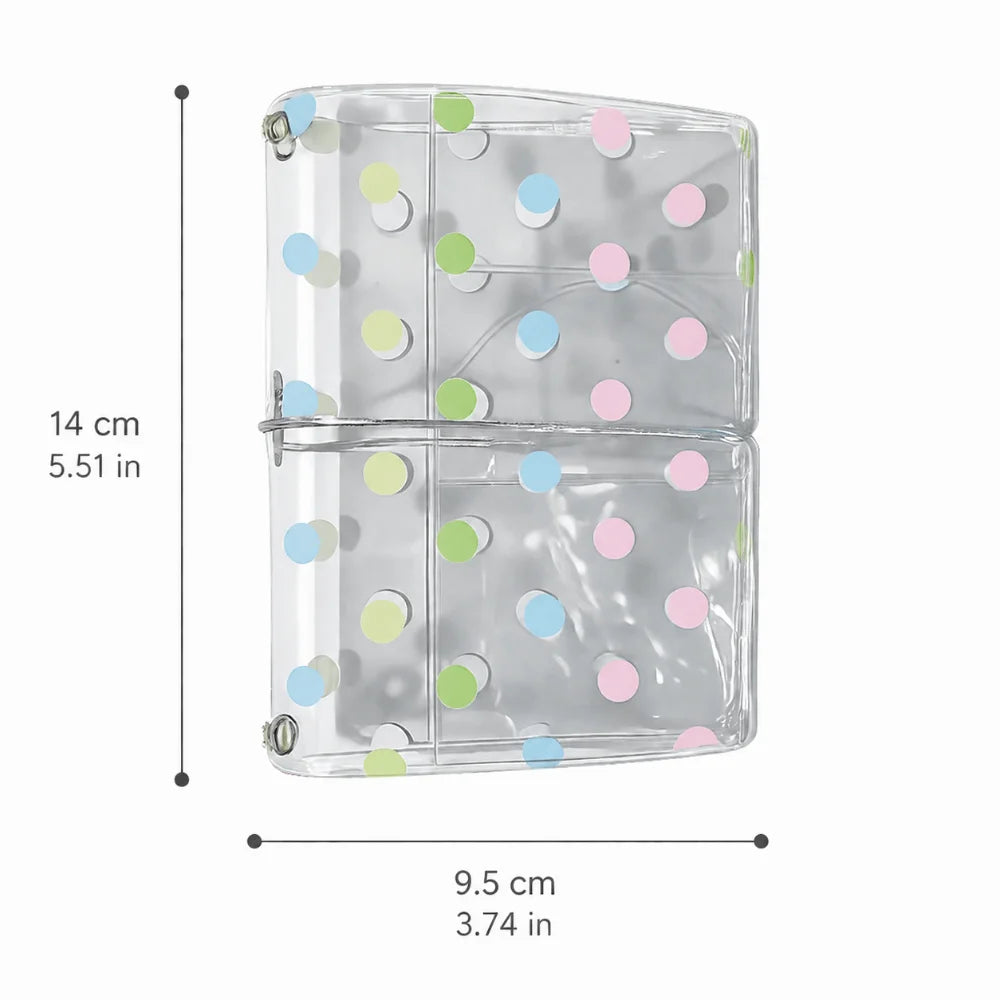 Clear Polka Dot Passport Holder & TN Notebook Cover Passport Holder Nixie