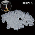 Perfume Dispenser Adapter Needles – Universal PP Tips 50/100 pcs Perfume Dispenser Tool Nixie 100Pcs