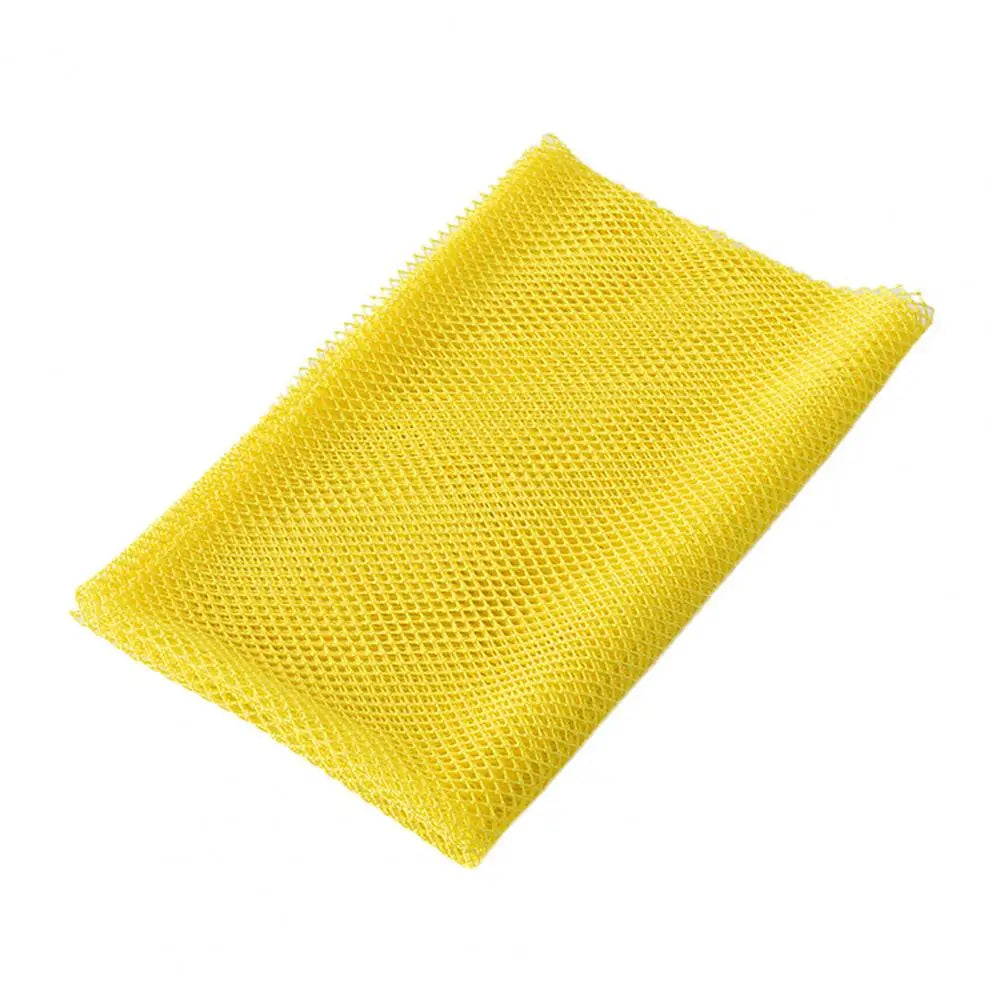 Silver Ion Exfoliating Body Scrubber Dual-Sided Mesh Bath Towel