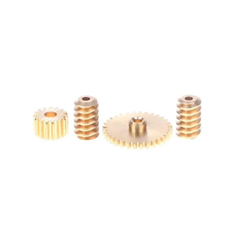 0.5M Copper Worm Gear Drive Set – 12–32 Teeth DIY Model Kit Worm Gear Drive Set Nixie