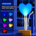 Heart Star Kpop Lightstick – 7-Color LED Concert Glow Stick