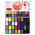 64Pcs Bobbins Sewing Thread Kit – Multicolor Polyester Spools