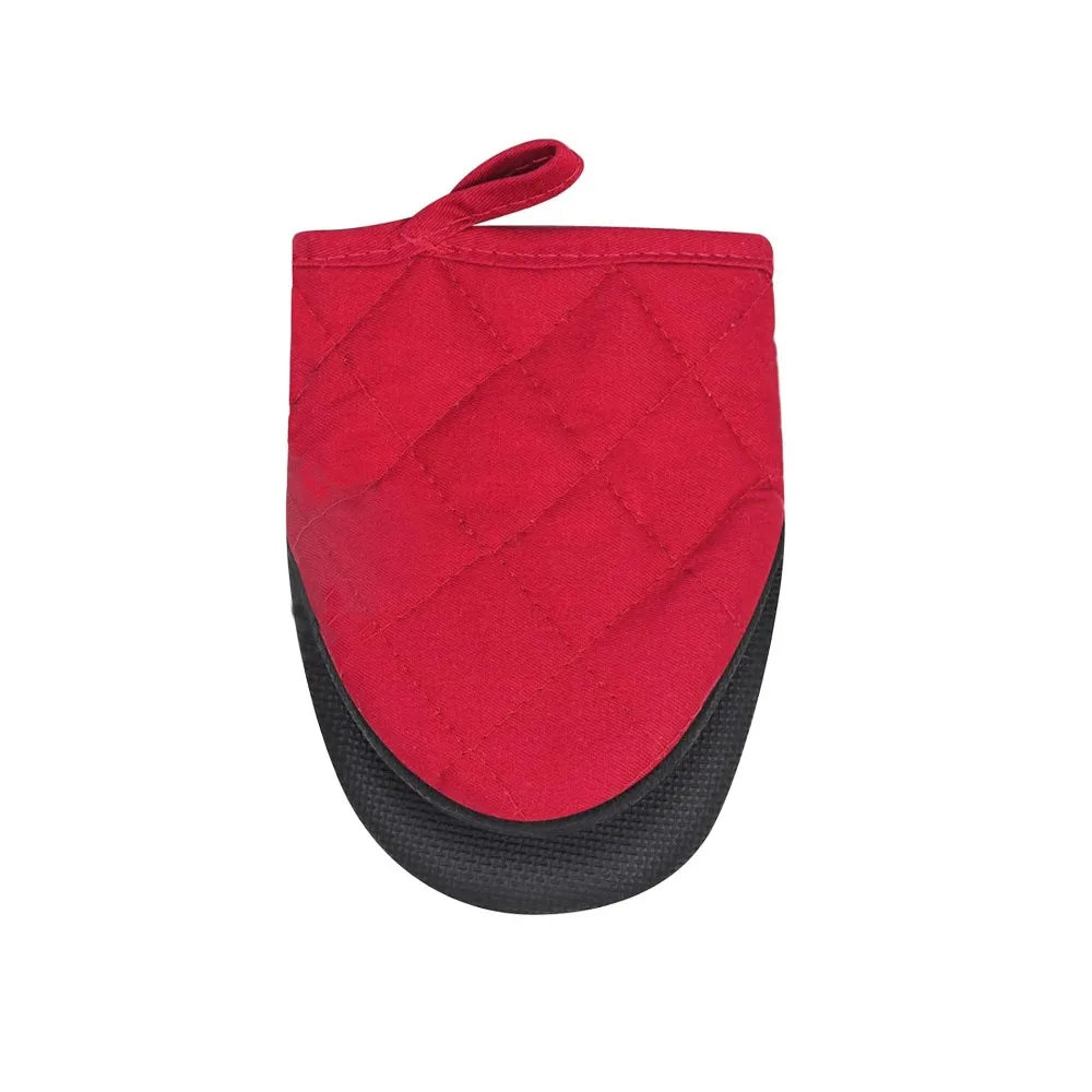 Heat-Resistant Non-Slip Oven Mitts for BBQ Baking & Cooking