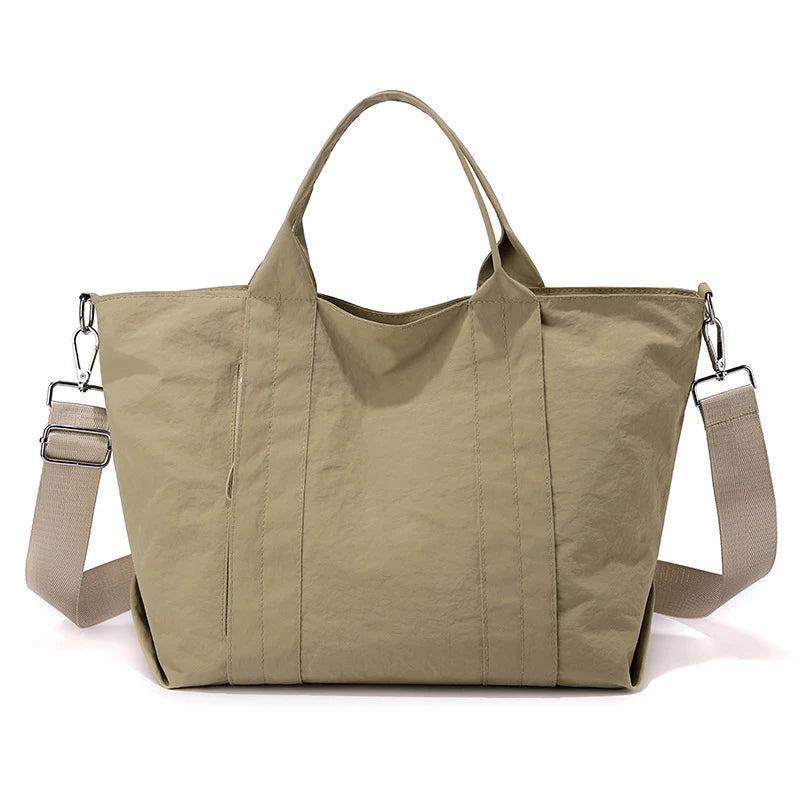 Large Canvas Tote Bag – Work Shoulder & Commuter Bag Canvas Tote Bag Nixie