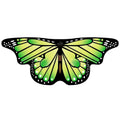 Chiffon Butterfly Wings Cape Shawl – Kids Costume & Party Prop Butterfly Costume Cape Nixie 6