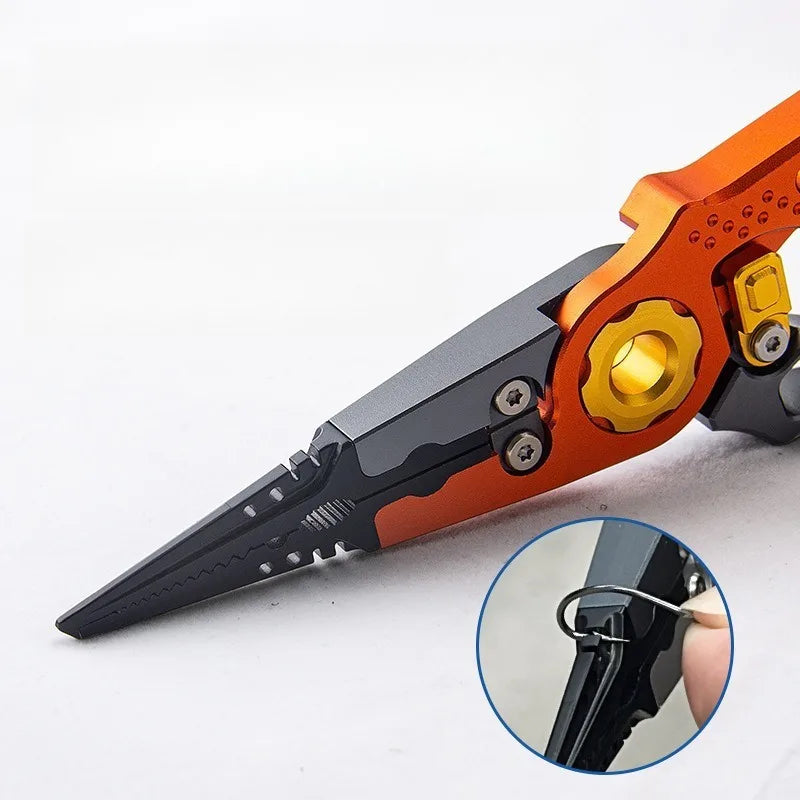 Aluminum Alloy Multifunctional Fishing Pliers & Hook Remover Fishing Pliers Nixie