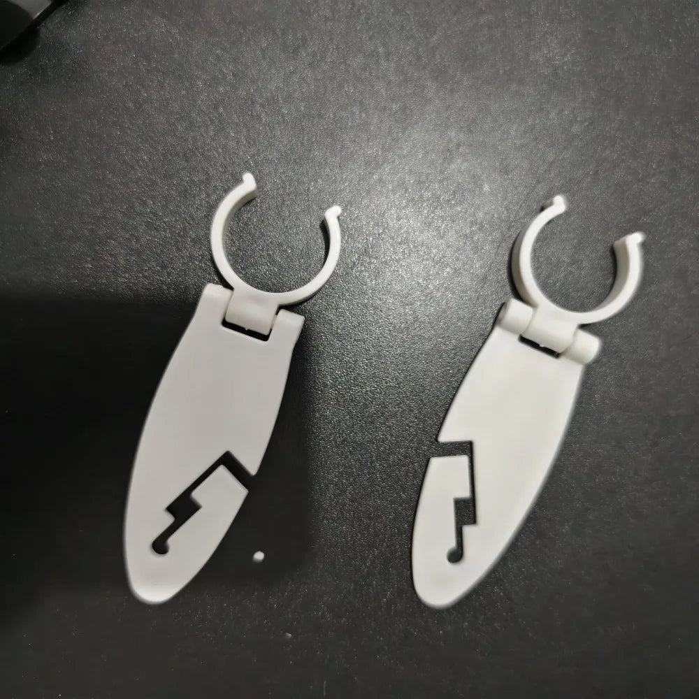 2Pcs Paddle Board Fin Clips – Adjustable ABS Snap-Lock Clamps