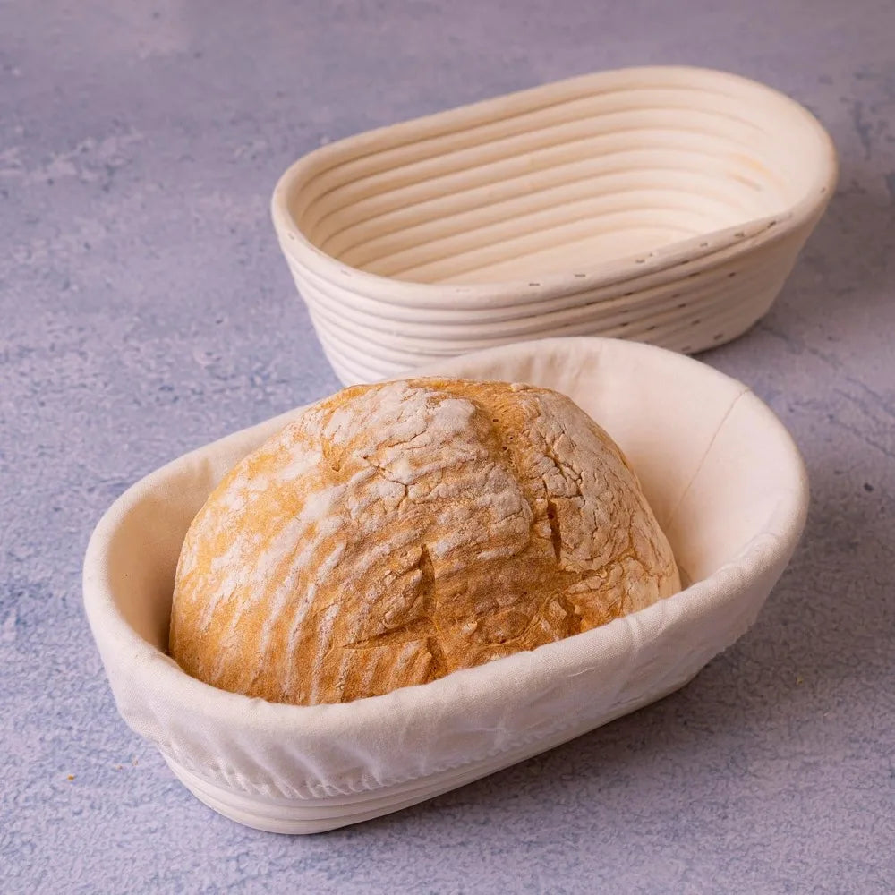 Sourdough Banneton Bread Proofing Basket – Natural Rattan