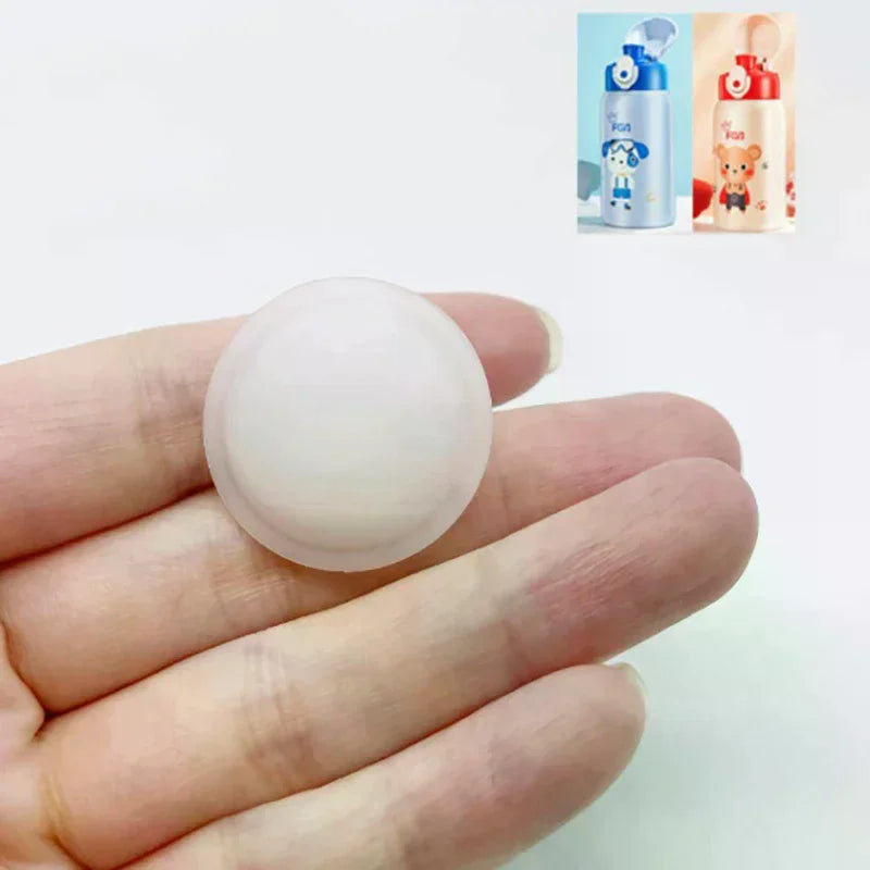 2Pcs Silicone Plug Lid Replacement for Travel Tumbler & Mug Bottle Lid Replacement Nixie