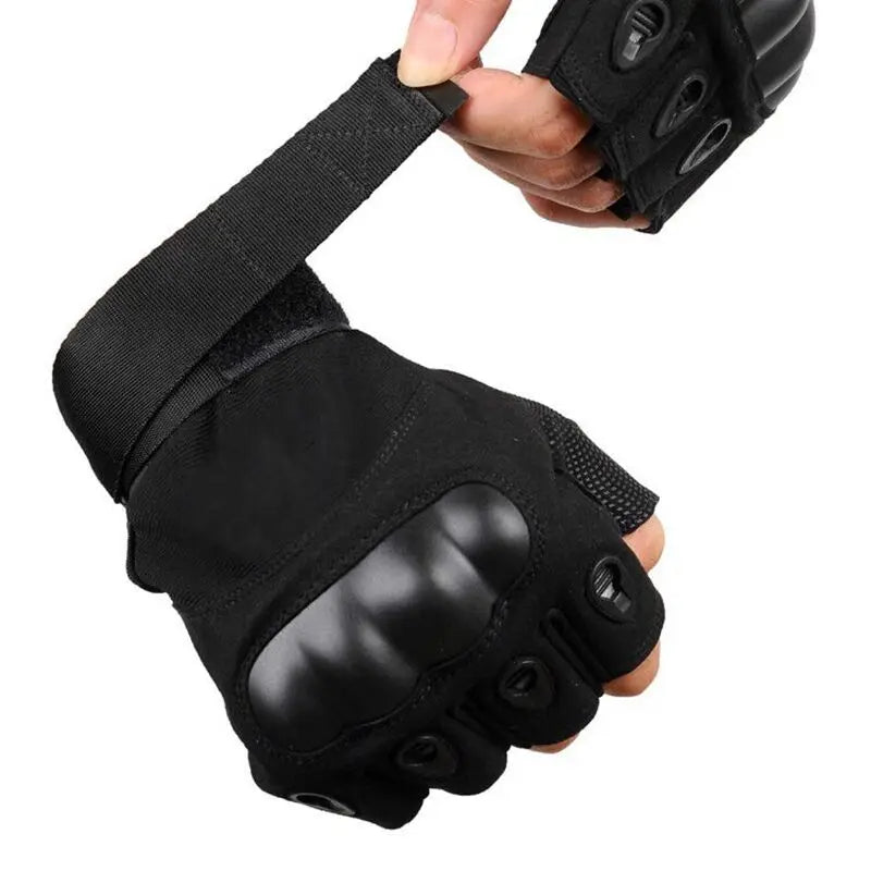 Tactical Half-Finger Cycling Gloves – Unisex Army Mittens Tactical Cycling Gloves Nixie