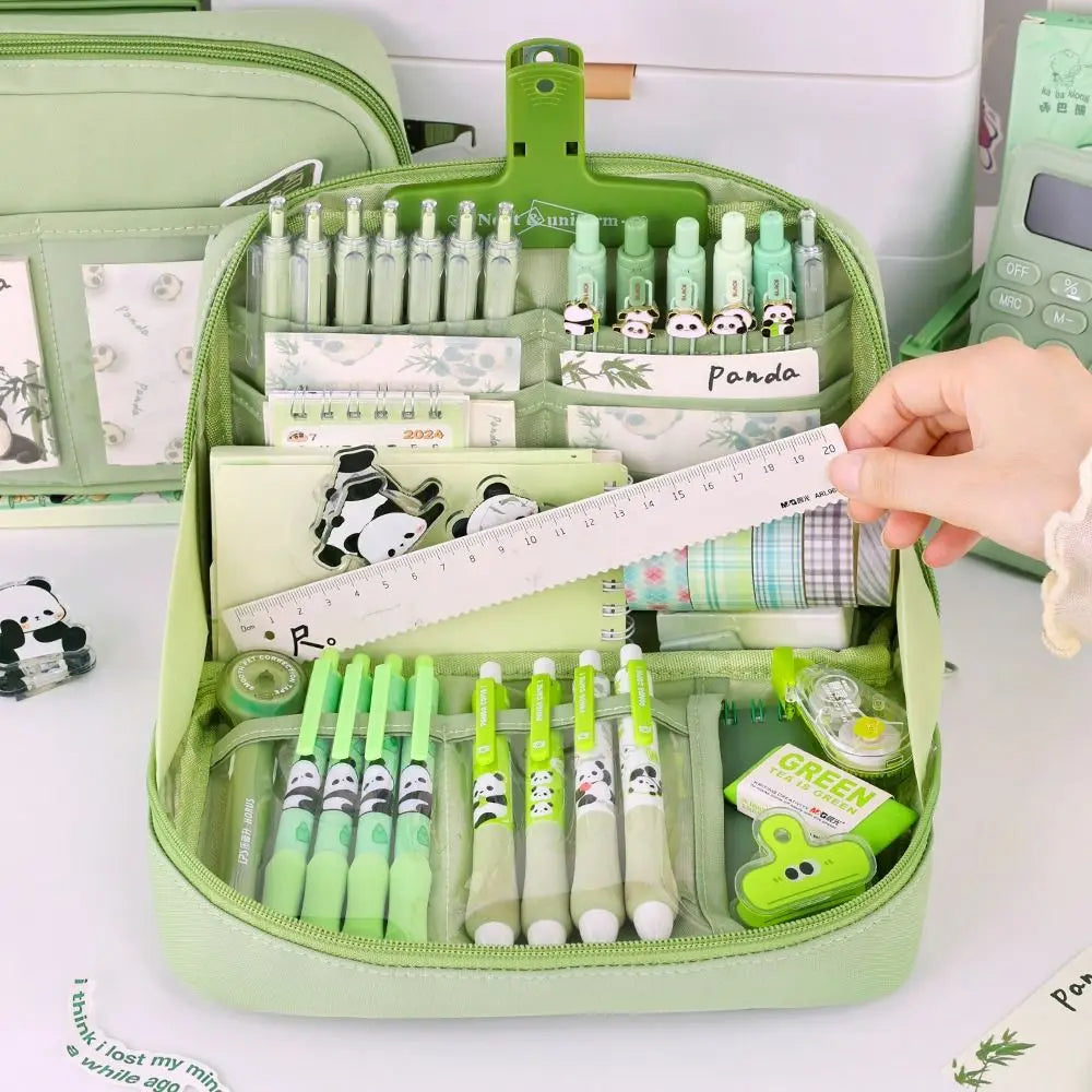 12-Layer Large Capacity Pencil Case Multi-Compartment Pen Bag
