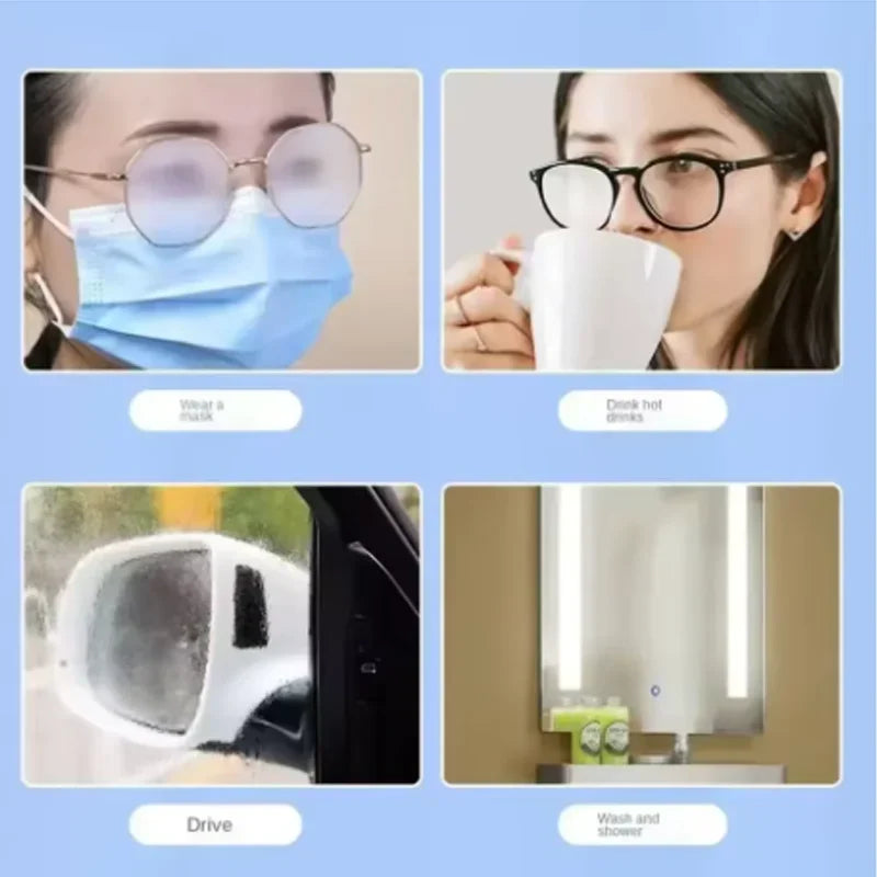 100 Disposable Lens Cleaning Wipes Anti-Fog for Glasses & Screens Lens Cleaning Wipes Nixie